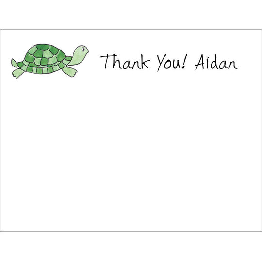 Tiny Turtle Flat Note Cards